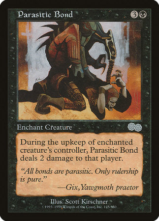 Parasitic Bond [Urza's Saga] | Exor Games Bridgewater