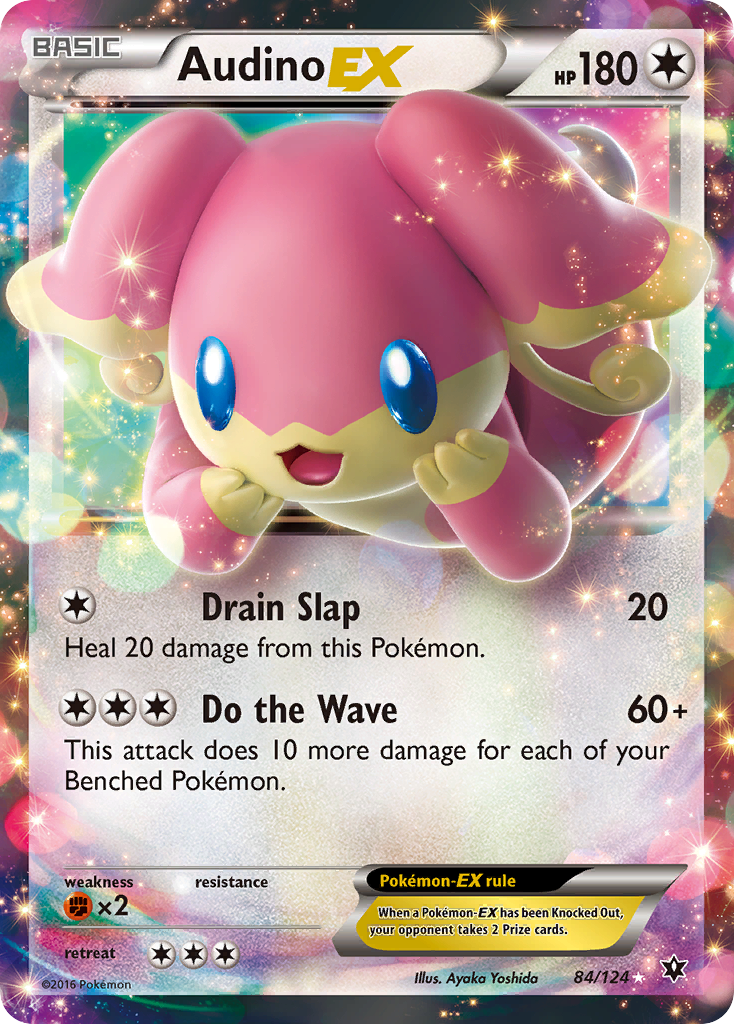 Audino EX (84/124) [XY: Fates Collide] | Exor Games Bridgewater