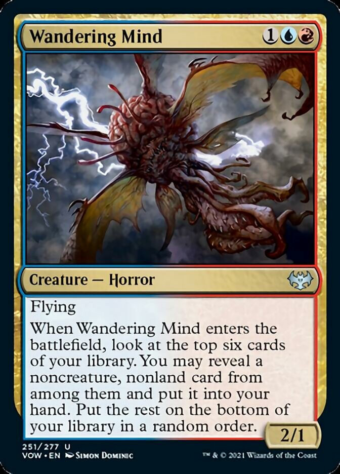 Wandering Mind [Innistrad: Crimson Vow] | Exor Games Bridgewater