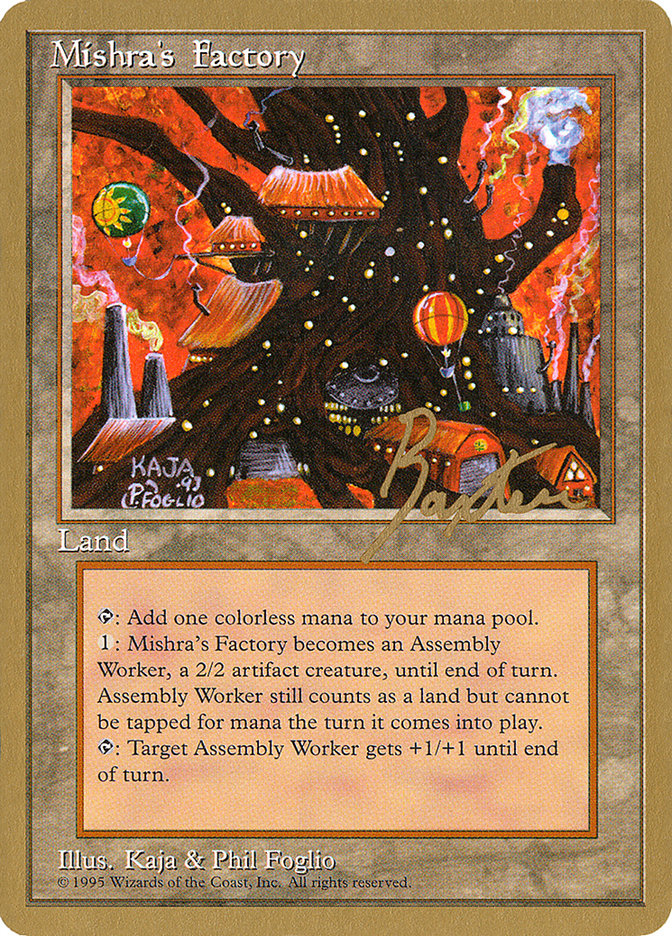 Mishra's Factory (George Baxter) [Pro Tour Collector Set] | Exor Games Bridgewater
