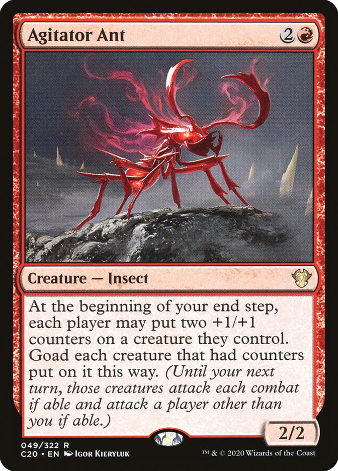 Agitator Ant [Commander 2020] | Exor Games Bridgewater