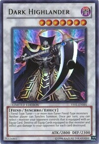 Dark Highlander [YF01-EN001] Ultra Rare | Exor Games Bridgewater