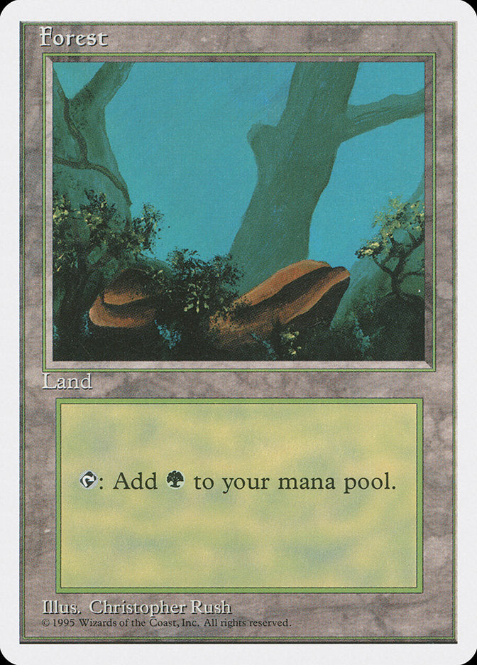 Forest (376) [Fourth Edition] | Exor Games Bridgewater