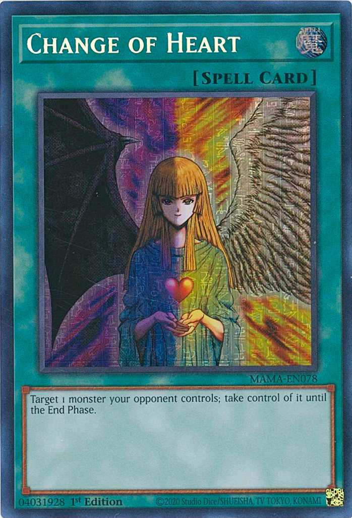 Change of Heart [MAMA-EN078] Ultra Pharaoh's Rare | Exor Games Bridgewater