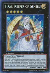 Tiras, Keeper of Genesis [GENF-EN044] Secret Rare | Exor Games Bridgewater