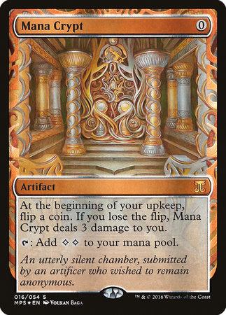 Mana Crypt [Kaladesh Inventions] | Exor Games Bridgewater