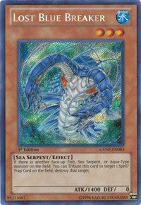 Lost Blue Breaker [GENF-EN083] Secret Rare | Exor Games Bridgewater