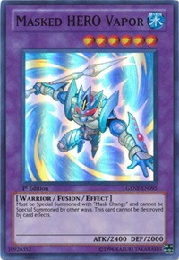 Masked HERO Vapor [GENF-EN095] Super Rare | Exor Games Bridgewater