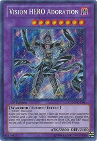 Vision HERO Adoration [GENF-EN096] Secret Rare | Exor Games Bridgewater