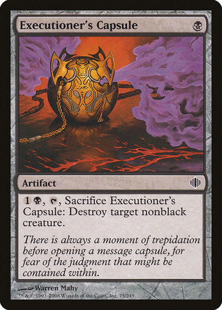 Executioner's Capsule [Shards of Alara] | Exor Games Bridgewater
