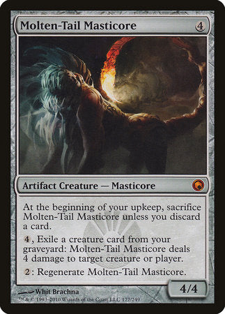 Molten-Tail Masticore [Scars of Mirrodin] | Exor Games Bridgewater