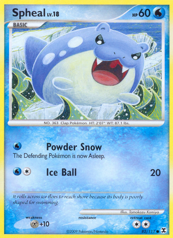 Spheal (82/111) [Platinum: Rising Rivals] | Exor Games Bridgewater