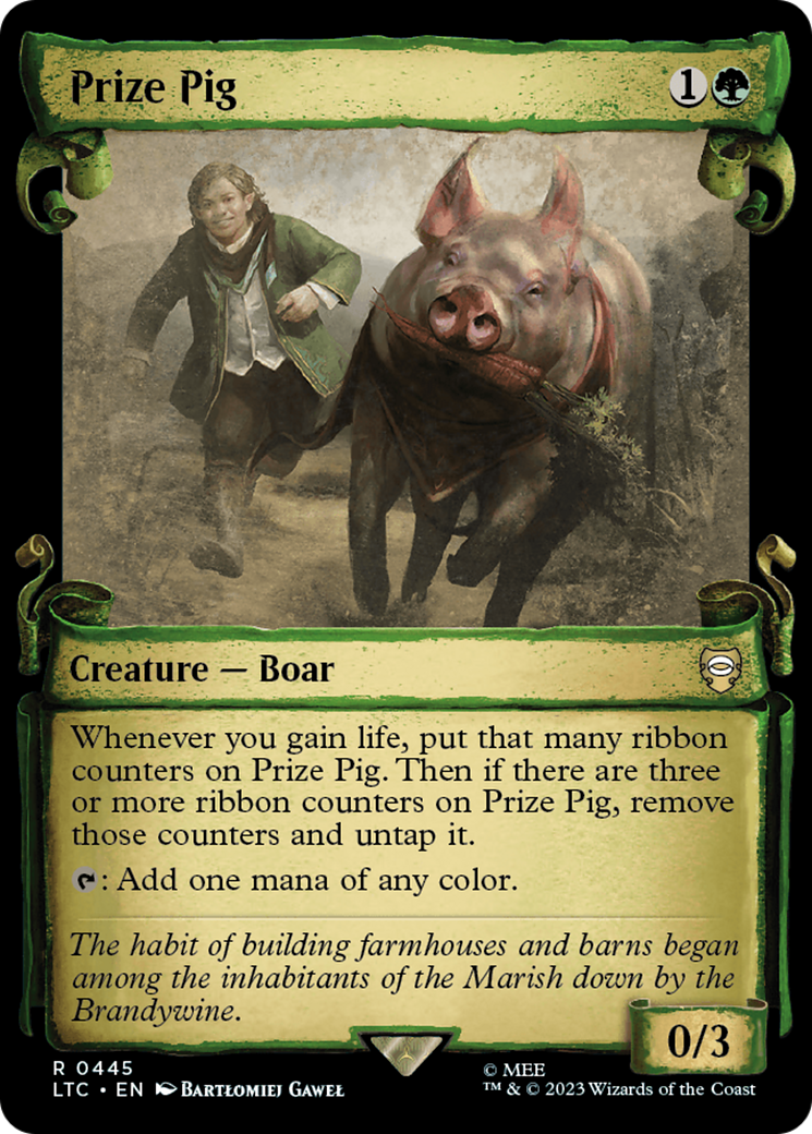 Prize Pig [The Lord of the Rings: Tales of Middle-Earth Commander Showcase Scrolls] | Exor Games Bridgewater