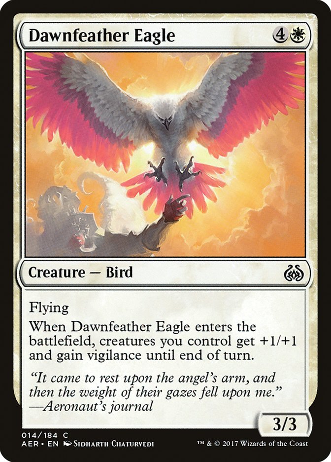 Dawnfeather Eagle [Aether Revolt] | Exor Games Bridgewater