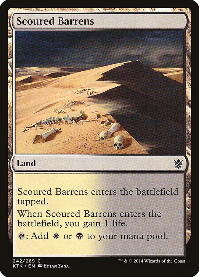 Scoured Barrens [Khans of Tarkir] | Exor Games Bridgewater