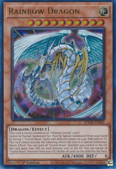 Rainbow Dragon [SDCB-EN041] Ultra Rare | Exor Games Bridgewater