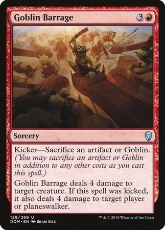 Goblin Barrage [Dominaria] | Exor Games Bridgewater