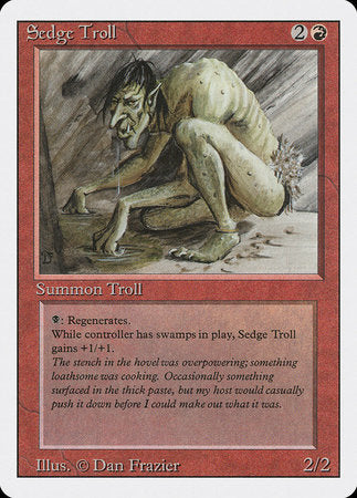 Sedge Troll [Revised Edition] | Exor Games Bridgewater