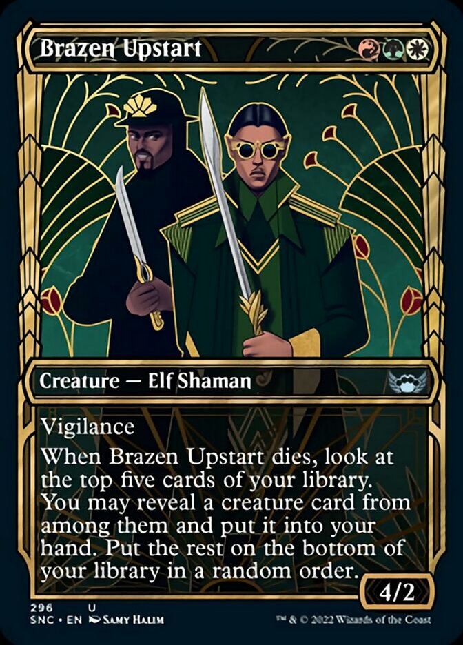 Brazen Upstart (Showcase Golden Age) [Streets of New Capenna] | Exor Games Bridgewater