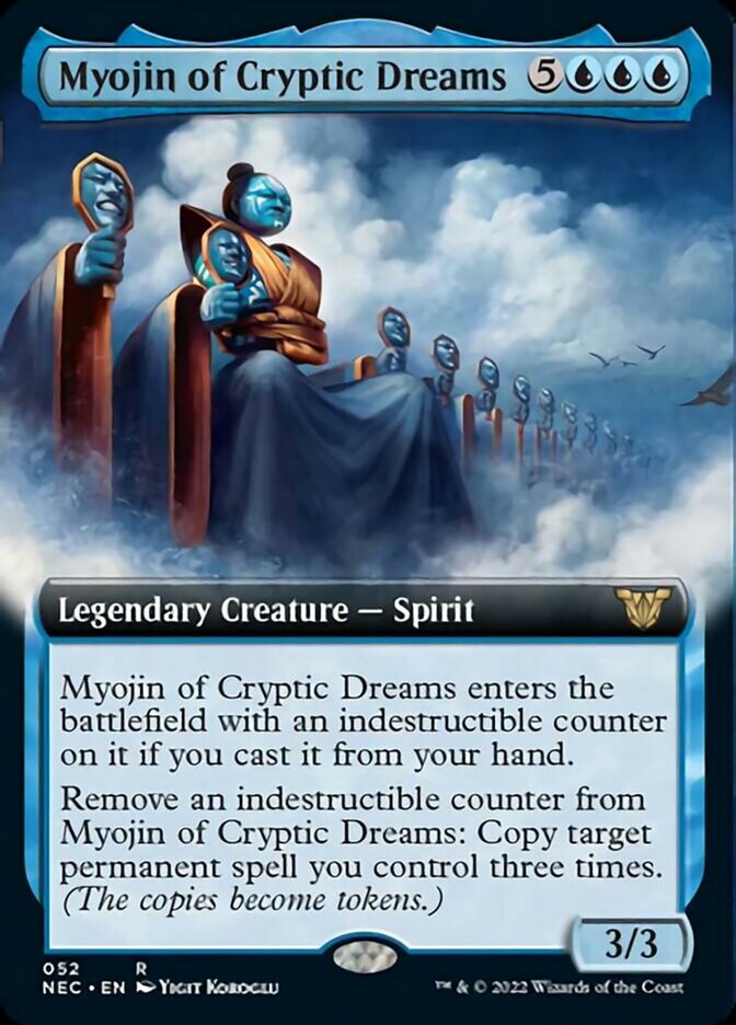 Myojin of Cryptic Dreams (Extended) [Kamigawa: Neon Dynasty Commander] | Exor Games Bridgewater