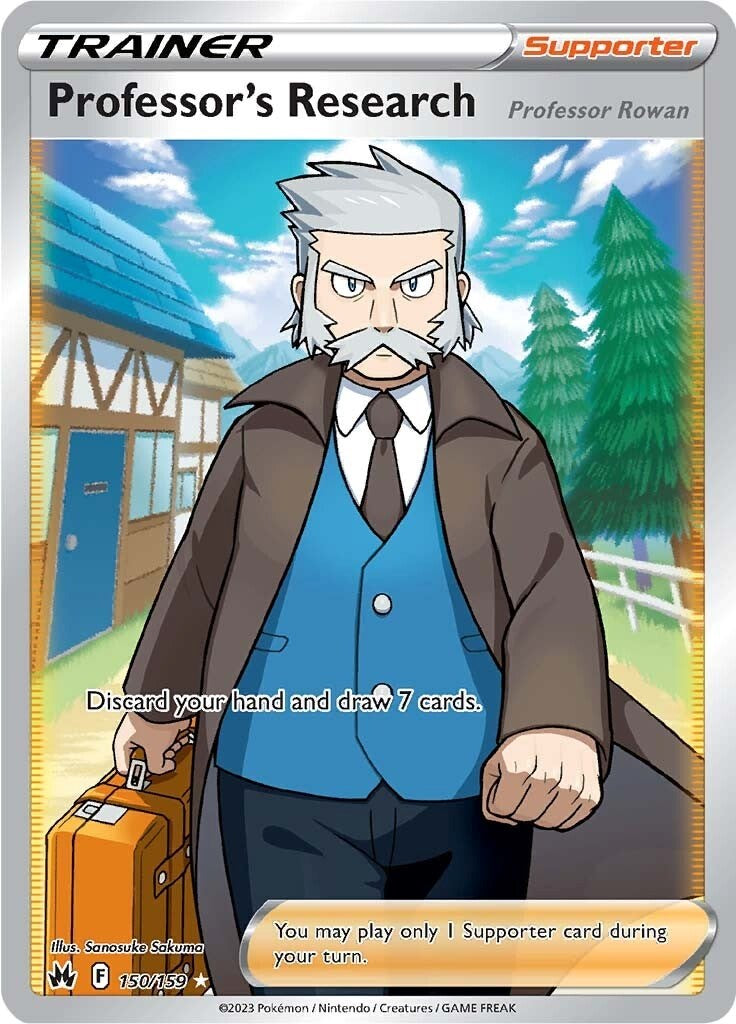 Professor's Research (150/159) (Full Art) [Sword & Shield: Crown Zenith] | Exor Games Bridgewater