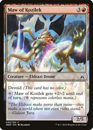 Maw of Kozilek [Oath of the Gatewatch] | Exor Games Bridgewater