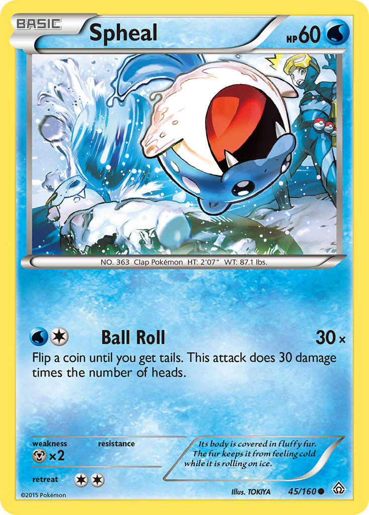 Spheal (45/160) [XY: Primal Clash] | Exor Games Bridgewater