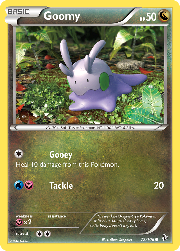 Goomy (72/106) [XY: Flashfire] | Exor Games Bridgewater