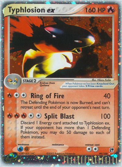 Typhlosion ex (99/100) [EX: Sandstorm] | Exor Games Bridgewater