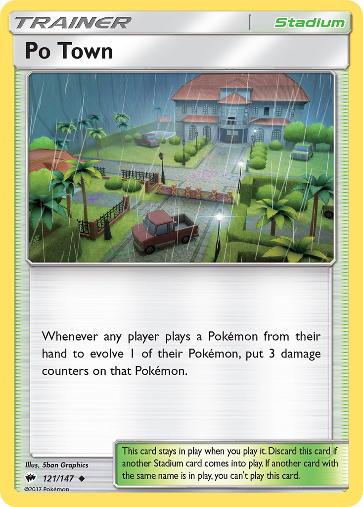 Po Town (121/147) [Sun & Moon: Burning Shadows] | Exor Games Bridgewater