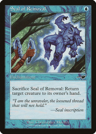 Seal of Removal [Nemesis] | Exor Games Bridgewater