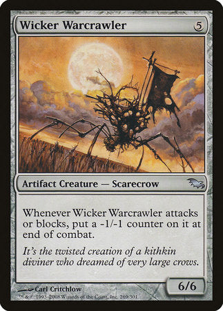 Wicker Warcrawler [Shadowmoor] | Exor Games Bridgewater