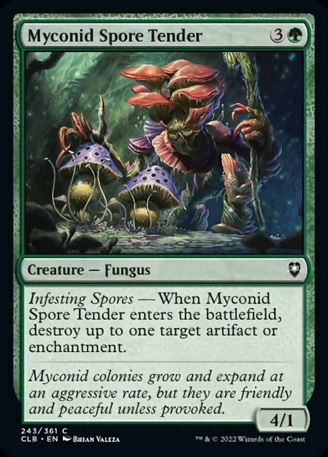 Myconid Spore Tender [Commander Legends: Battle for Baldur's Gate] | Exor Games Bridgewater