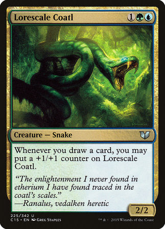 Lorescale Coatl [Commander 2015] | Exor Games Bridgewater