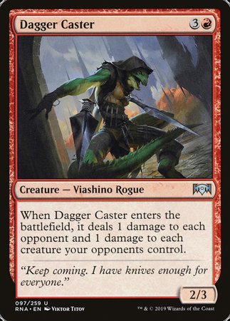 Dagger Caster [Ravnica Allegiance] | Exor Games Bridgewater