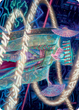 Satsuki, the Living Lore Art Card [Kamigawa: Neon Dynasty Art Series] | Exor Games Bridgewater