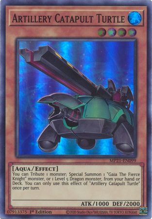 Artillery Catapult Turtle [MP21-EN099] Super Rare | Exor Games Bridgewater
