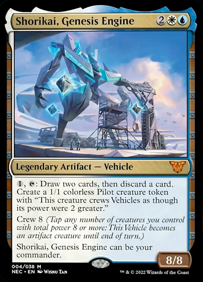 Shorikai, Genesis Engine [Kamigawa: Neon Dynasty Commander] | Exor Games Bridgewater