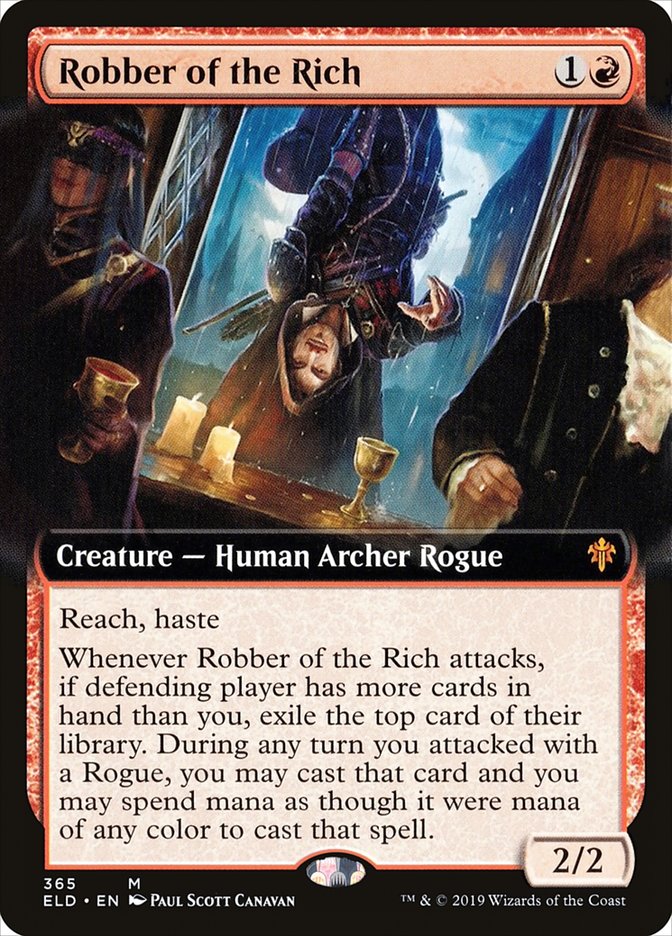 Robber of the Rich (Extended Art) [Throne of Eldraine] | Exor Games Bridgewater