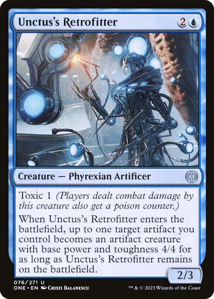 Unctus's Retrofitter [Phyrexia: All Will Be One] | Exor Games Bridgewater