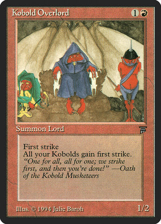 Kobold Overlord [Legends] | Exor Games Bridgewater