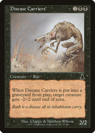 Disease Carriers [Urza's Destiny] | Exor Games Bridgewater