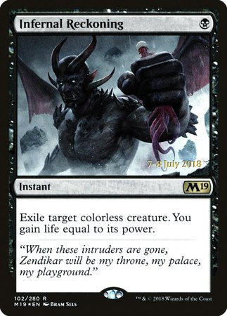 Infernal Reckoning [Core Set 2019 Promos] | Exor Games Bridgewater