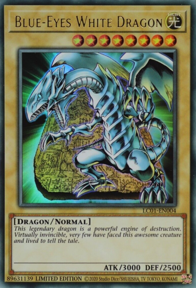 Blue-Eyes White Dragon (25th Anniversary) [LC01-EN004] Ultra Rare | Exor Games Bridgewater