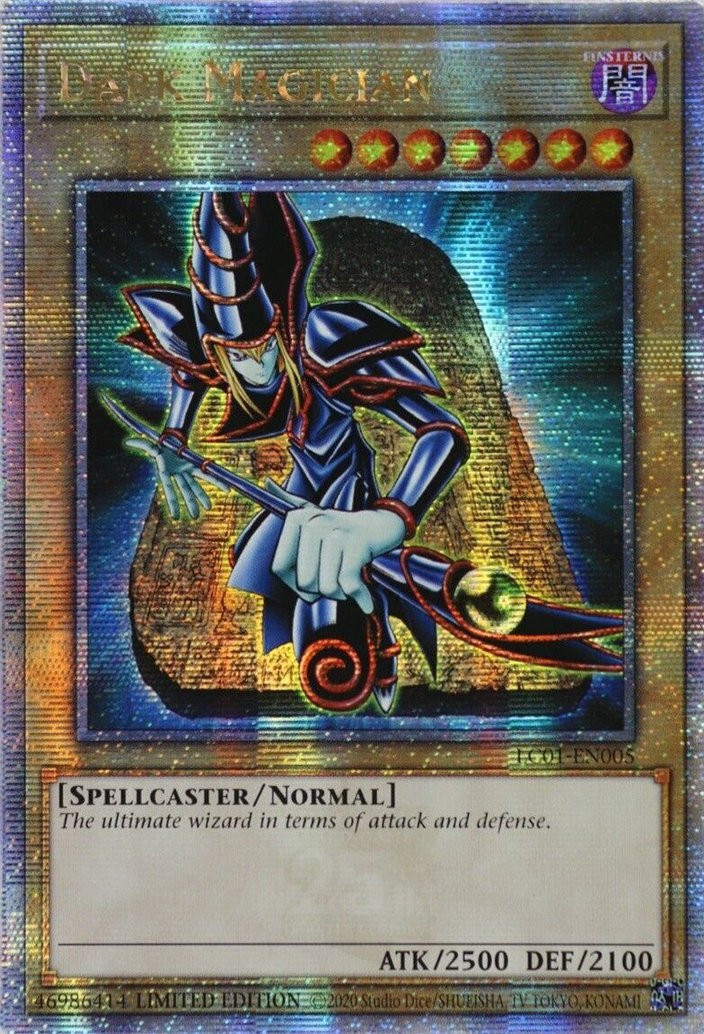 Dark Magician (25th Anniversary) [LC01-EN005] Quarter Century Secret Rare | Exor Games Bridgewater