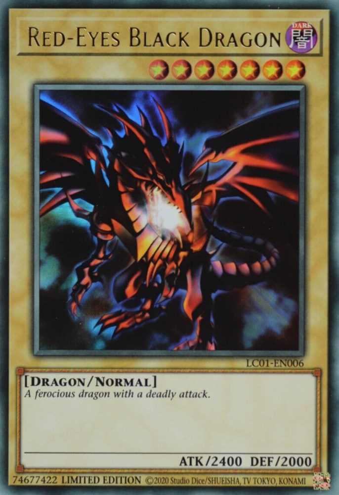 Red-Eyes Black Dragon (25th Anniversary) [LC01-EN006] Ultra Rare | Exor Games Bridgewater