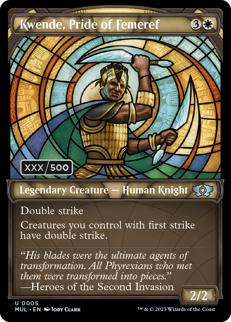 Kwende, Pride of Femeref (Serialized) [Multiverse Legends] | Exor Games Bridgewater