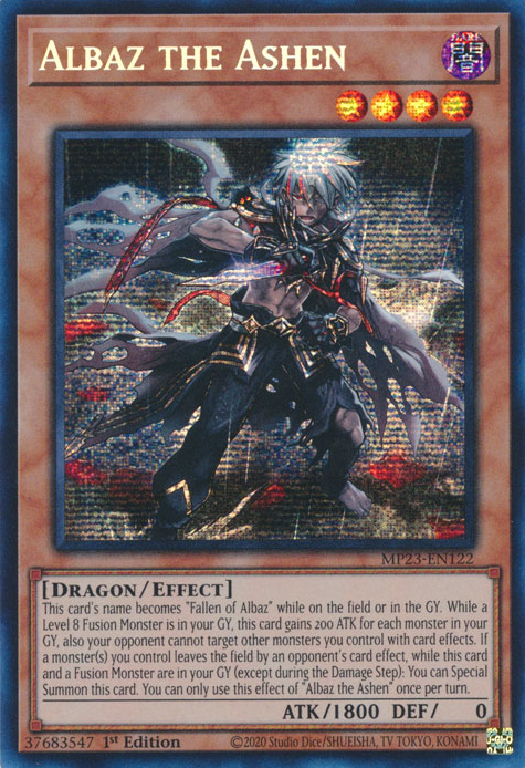 Albaz the Ashen [MP23-EN122] Prismatic Secret Rare | Exor Games Bridgewater