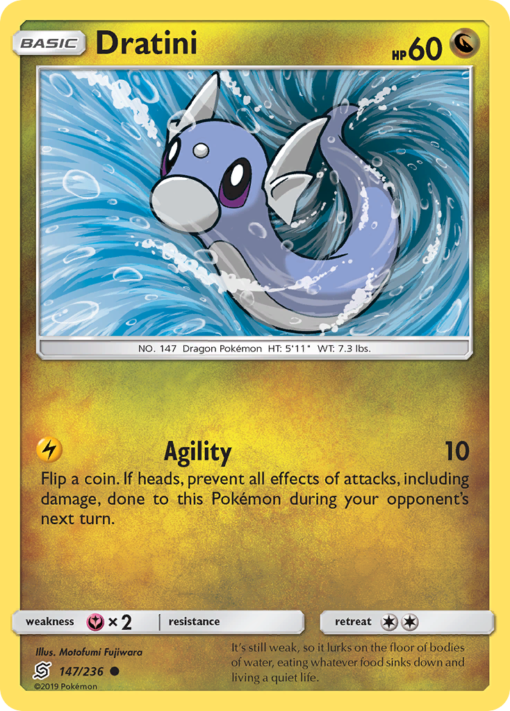 Dratini (147/236) [Sun & Moon: Unified Minds] | Exor Games Bridgewater