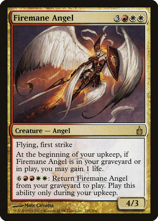 Firemane Angel [Ravnica: City of Guilds] | Exor Games Bridgewater